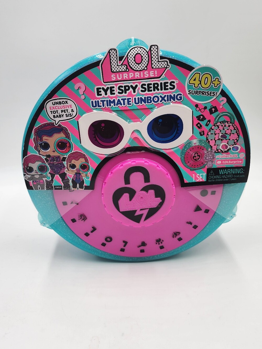 L.O.L. Surprise! Eye Spy Series Ultimate Unboxing - Pink & Teal